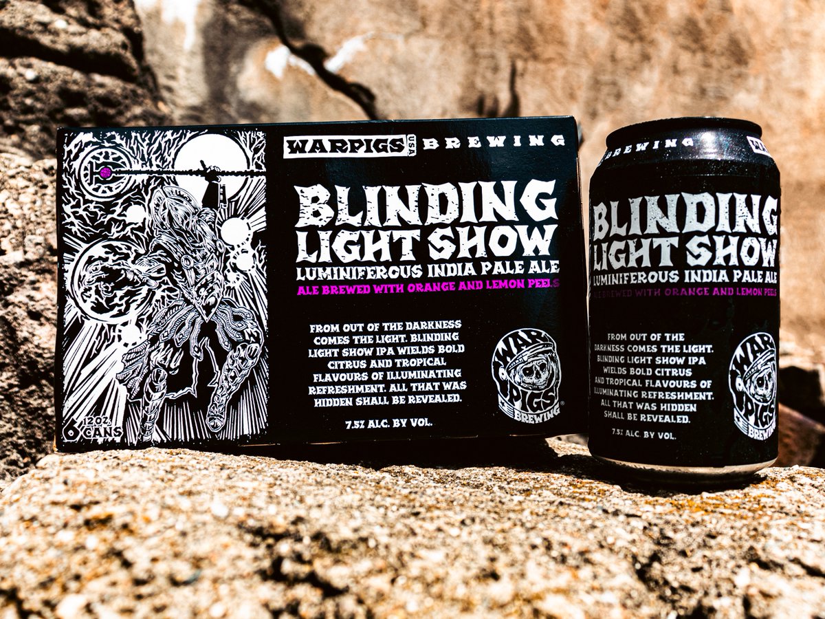 The Summer Solstice brings the longest day of the year. It's the day the sun reaches its highest point in the sky here in our hemisphere, making it the perfect time to enjoy the bright shining citrus of Blinding Light Show.

Find it near you at warpigs.com