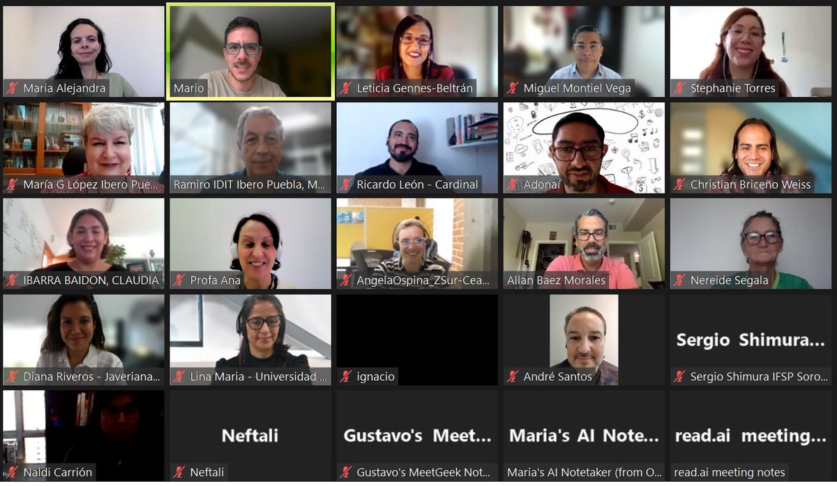 La Red Latinoamericana de Innovación Frugal sigue trabajando y generando sinergias 🧩 Esta semana tuvimos nuestra segunda reunión general del año 🪢 ¡Bienvenidas las personas, organizaciones, empresas, ideas y proyectos que quieran sumar a la Innovación Frugal! 👐🏽