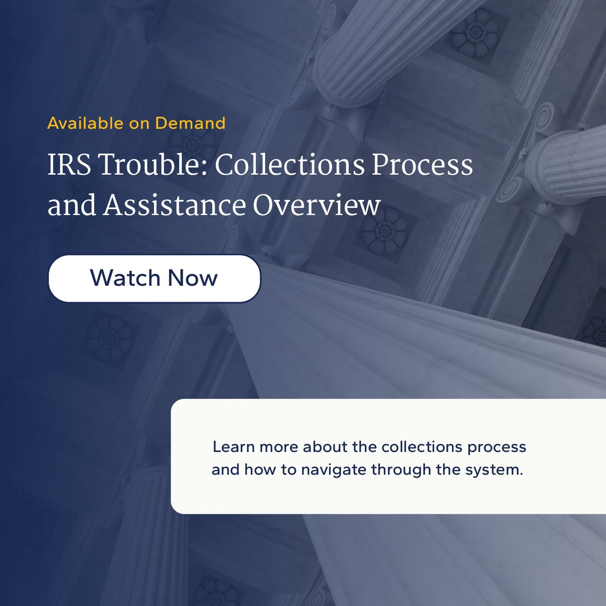 EideBaillyLLP's tweet image. Facing tax issues can be daunting, whether in the U.S. or abroad. From penalties to IRS bank levies, we&apos;ve got you covered. View our on-demand webinar to learn how to navigate the IRS collections process confidently. bit.ly/49M0wbO

#IRSCollections #TaxReliefPrograms