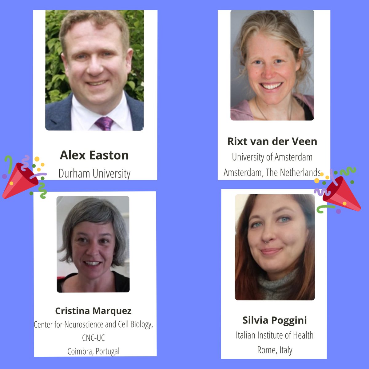 📢We are pleased to announce the results of our recent elections.

<a href="/eastondurhampsy/">Alex Easton</a>- President-Elect 
Rixt van der- Treasurer 
<a href="/CrisMarquezVega/">Cristina Marquez</a>- Ordinary committee member
<a href="/SilviaPoggini/">Silvia Poggini</a>-ECR committee member.
Congratulations!!🎉🥳 

Thanks to everyone who supports <a href="/EBBS_Science/">EBBStweets</a>