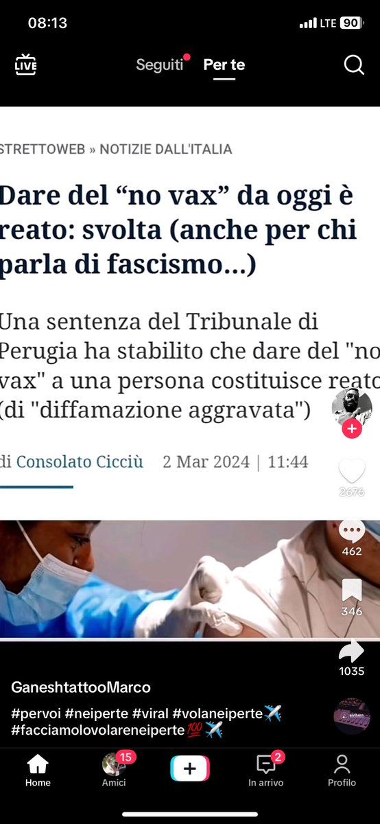 “qualcuno” dovrebbe rendersene conto, chiedere scusa e smetterla… #novax #diffamazione #reatodidiffamazione #diffamazioneaggravata #istigazioneallodio #fascismo #reato #roma #covid #tribunale #sentenza #tribunalediperugia #aveterotto
