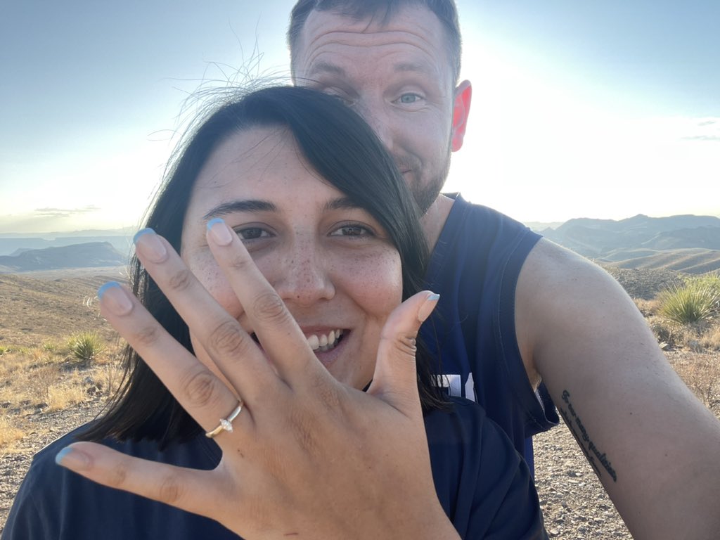 ColinDeaver_'s tweet image. They tell you in Journalism school never to ask “Yes or No” questions, but hopefully they’ll make an exception just this once! ❤️💍
