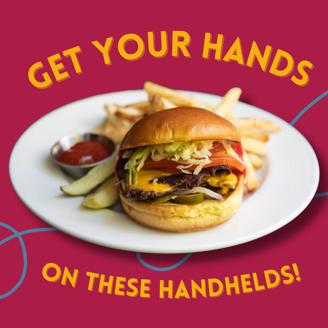 Get your hands on these handhelds! 🍔 
#vancouvereats #yvreats #yvrfoodie #vancouverdowntown #vancouverbc #happyhour #happyhourvancouver #whattodoinyvr #draughtbeer