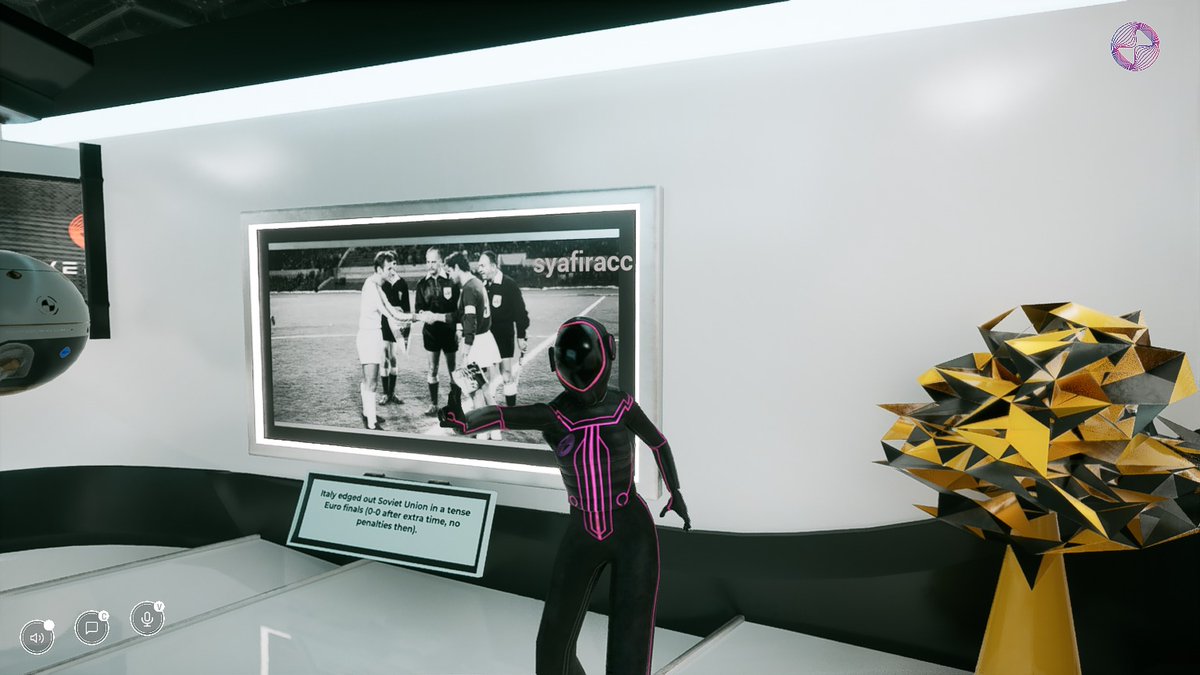 SyafiraCC's tweet photo. #MetaverseForAll #Euro2024 @Everdome_io 
Thanks for making interesting event https://t.co/cutwlDDm7N