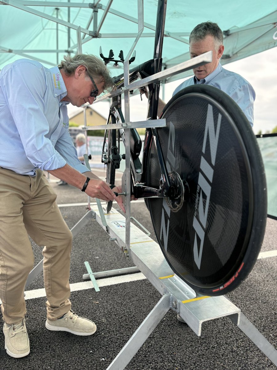 The Time Trial National Championships kick off in less than 30 minutes 🚨

Great atmosphere building for a big weekend 🤩

Live updates below ⬇️