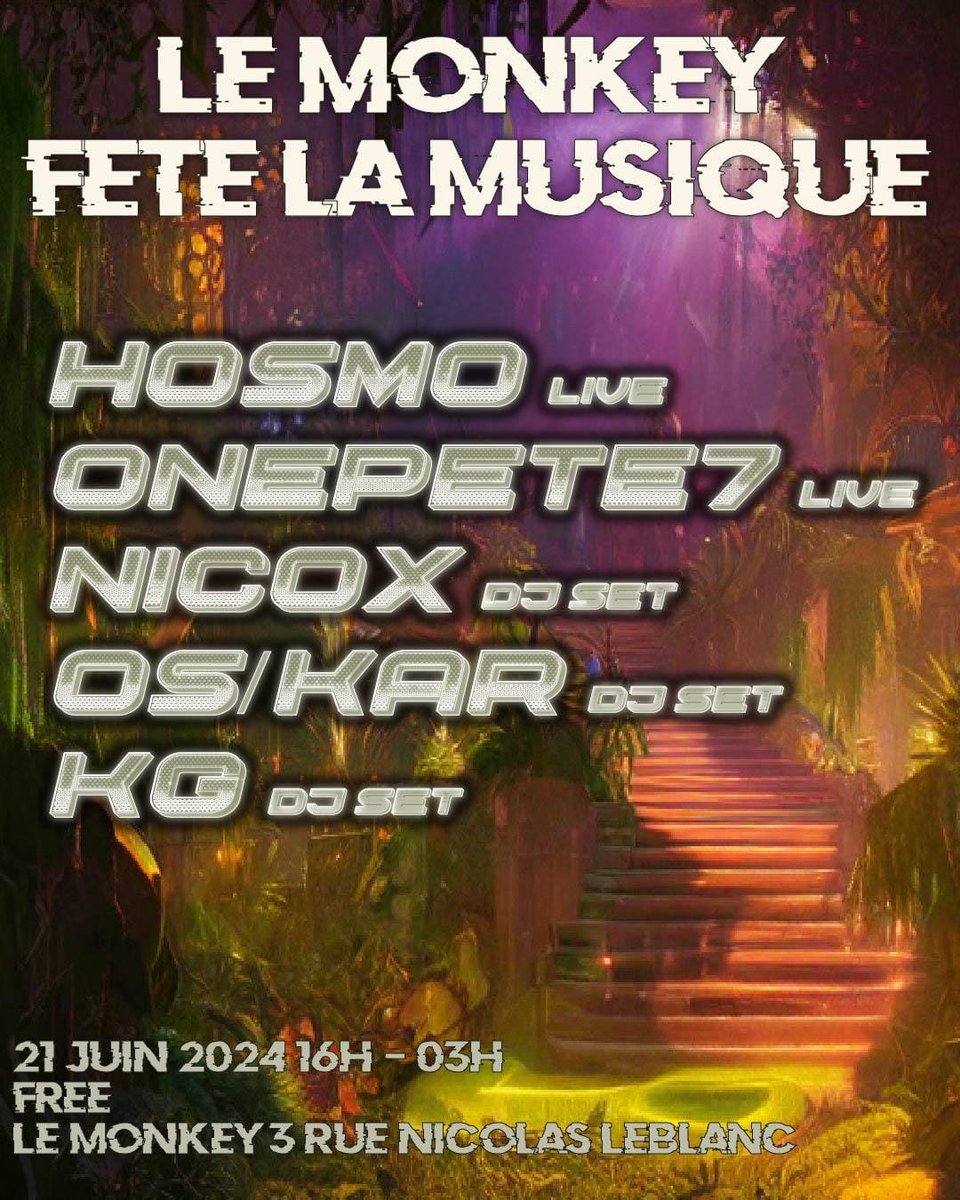 GuruKlan's tweet photo. Party time ! Celebrate music with us tomorow @ Le Monkey (Lille) it's gonna be lit ! 🥳 https://t.co/9rYPE6qKLo