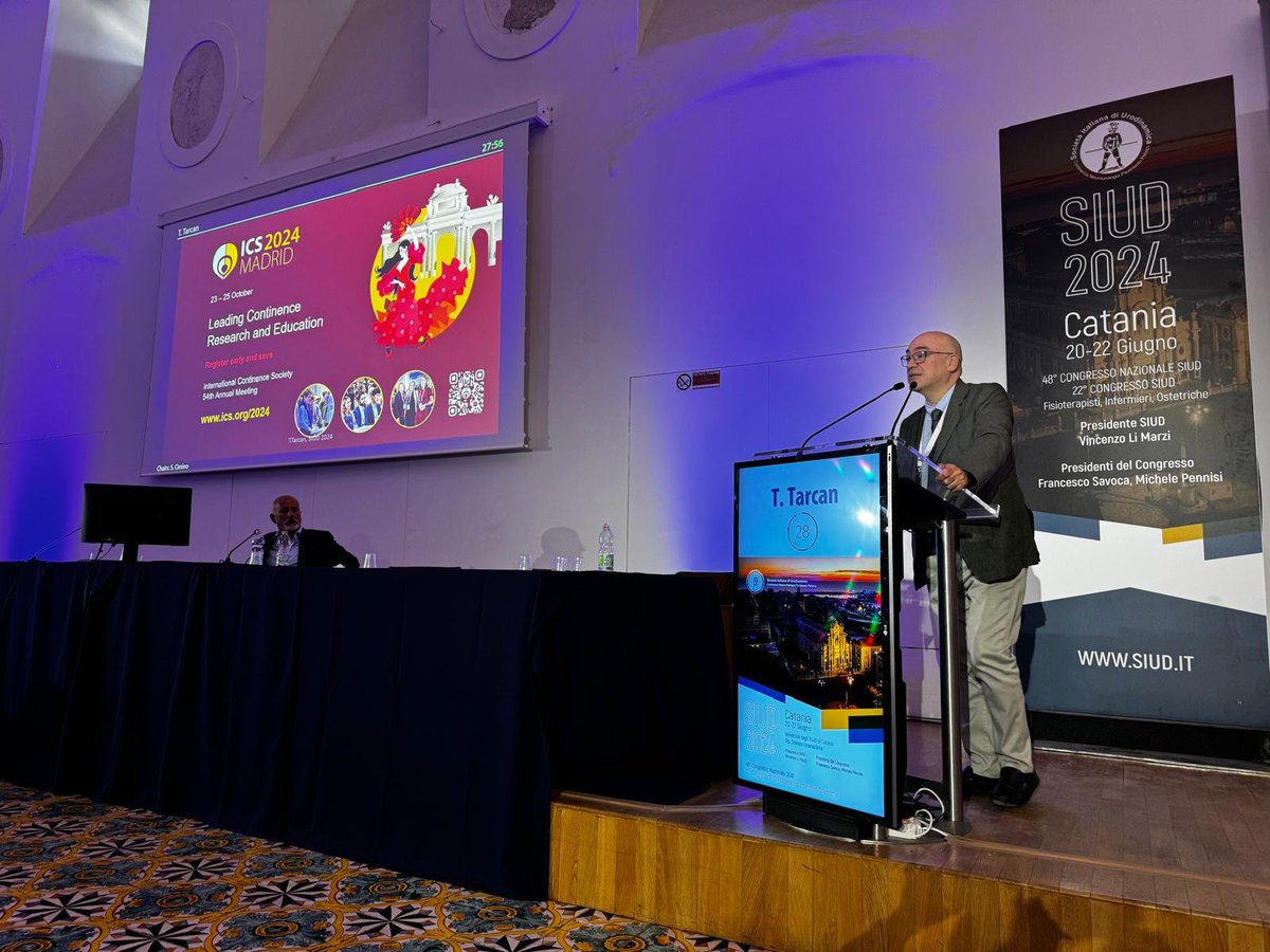 Prof.Dr.Tufan Tarcan (@tufantarcan) on Twitter photo Great honor to give the ICS lecture in the 48th <a href="/_SIUD/">SIUD - Società Italiana di Urodinamica</a> meeting in beautiful Catania: "How do invasive UDS change my decision-making in the management of female UI?" Many thanks <a href="/vlimarzi/">Vincenzo Li Marzi</a> <a href="/EFinazziAgro/">Enrico Finazzi Agrò</a> <a href="/icsoffice/">ICS</a> Hope to see you all in Madrid! Great honor to give the ICS lecture in the 48th <a href="/_SIUD/">SIUD - Società Italiana di Urodinamica</a> meeting in beautiful Catania: "How do invasive UDS change my decision-making in the management of female UI?" Many thanks <a href="/vlimarzi/">Vincenzo Li Marzi</a> <a href="/EFinazziAgro/">Enrico Finazzi Agrò</a> <a href="/icsoffice/">ICS</a> Hope to see you all in Madrid!
