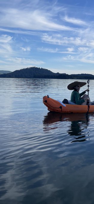 Had a serene and replenishing mini adventure with my besties. I&rsquo;m in love with being in my kayak and