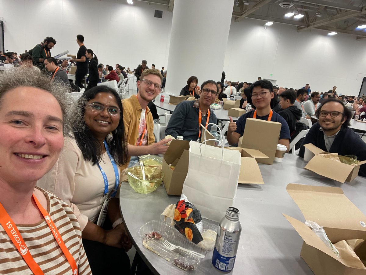 #CVPR2024 down the street gets our science team out of the office! 

10,000+ computer vision researchers in Seattle figuring out what's next in the field from multimodal foundation models to the most creative applications.