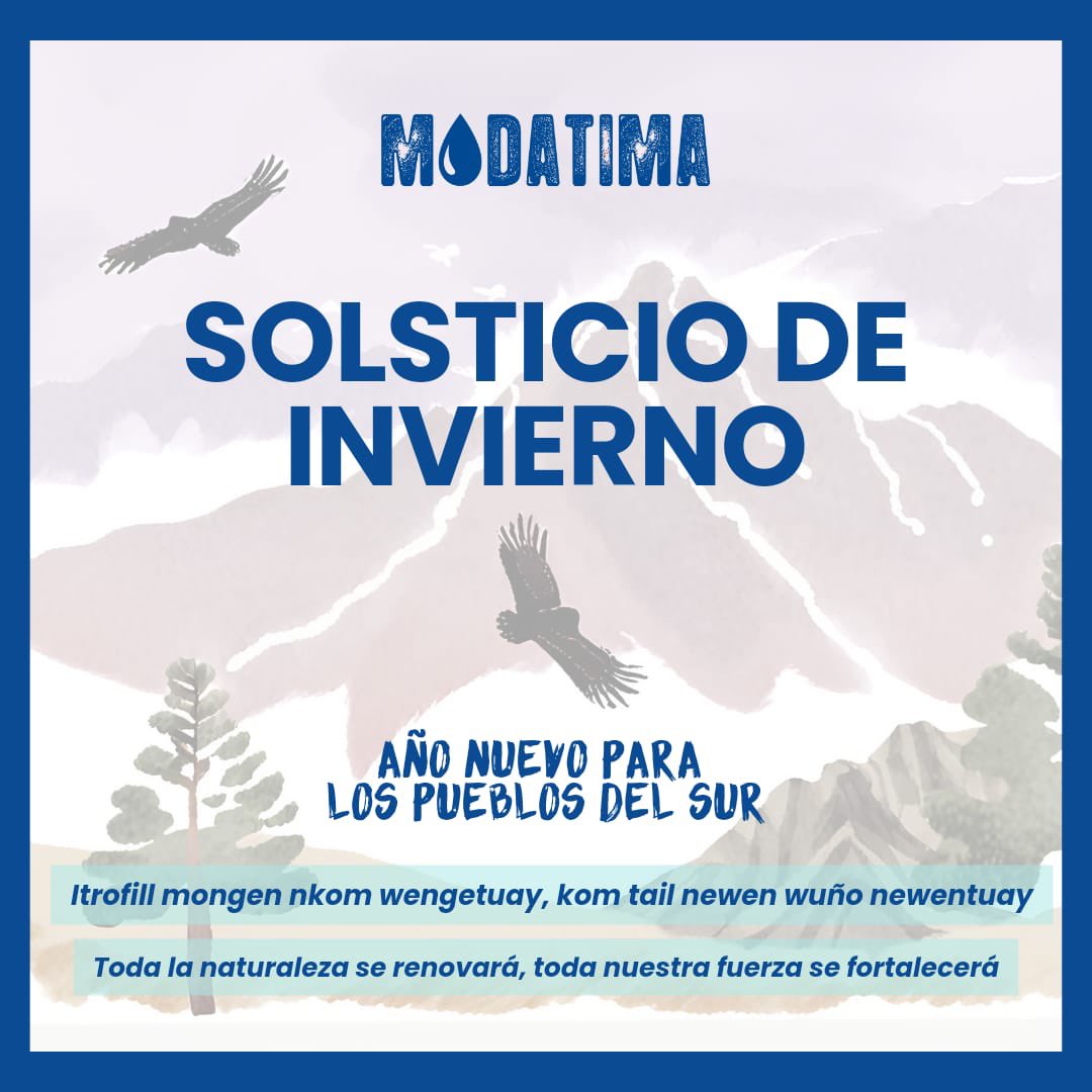 En este solsticio de invierno, cuando celebramos el Día Nacional de los Pueblos Indígenas, honramos la renovación de la naturaleza y nuestro compromiso con la defensa del agua, la tierra y el medio ambiente. Las lluvias y los ríos que vuelven a sus cauces nos inspiran a seguir.