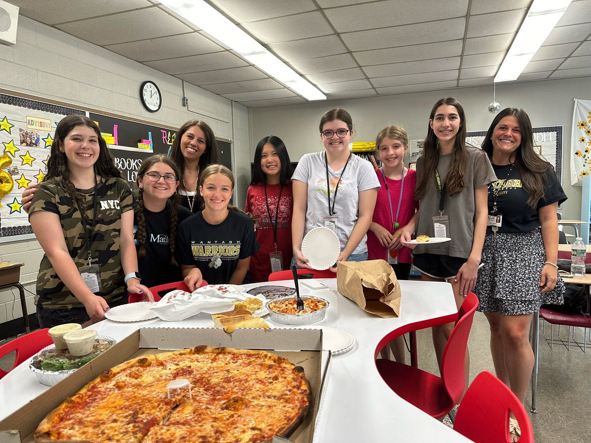 Ariel L. Adrian, Ed.D. (@drarieladrian) on Twitter photo A final “goodbye” and “thank you” lunch for our Class of 2028 club members after an incredibly successful year! Have a great summer! We’ll miss you! 🍕😊 <a href="/WantaghMiddle/">Wantagh Middle School</a> A final “goodbye” and “thank you” lunch for our Class of 2028 club members after an incredibly successful year! Have a great summer! We’ll miss you! 🍕😊 <a href="/WantaghMiddle/">Wantagh Middle School</a>