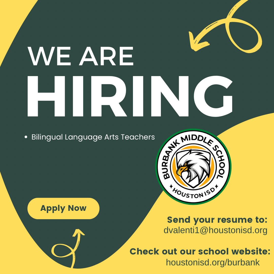 HISD-Burbank MS (@burbank_ms) on Twitter photo 