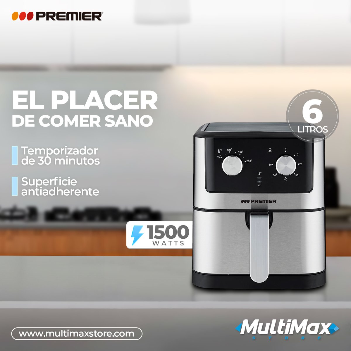 Multimax_Store's tweet image. El placer de comer sin culpas😉

Disfruta de tu comida favorita, con la calidad y el sabor que te gustan, pero con una preparación más sana, con la freidora de aire #Premier de 6 litros, con 1500 Watts de potencia.🔥

multimaxstore.com

#MultiMaxStore💙