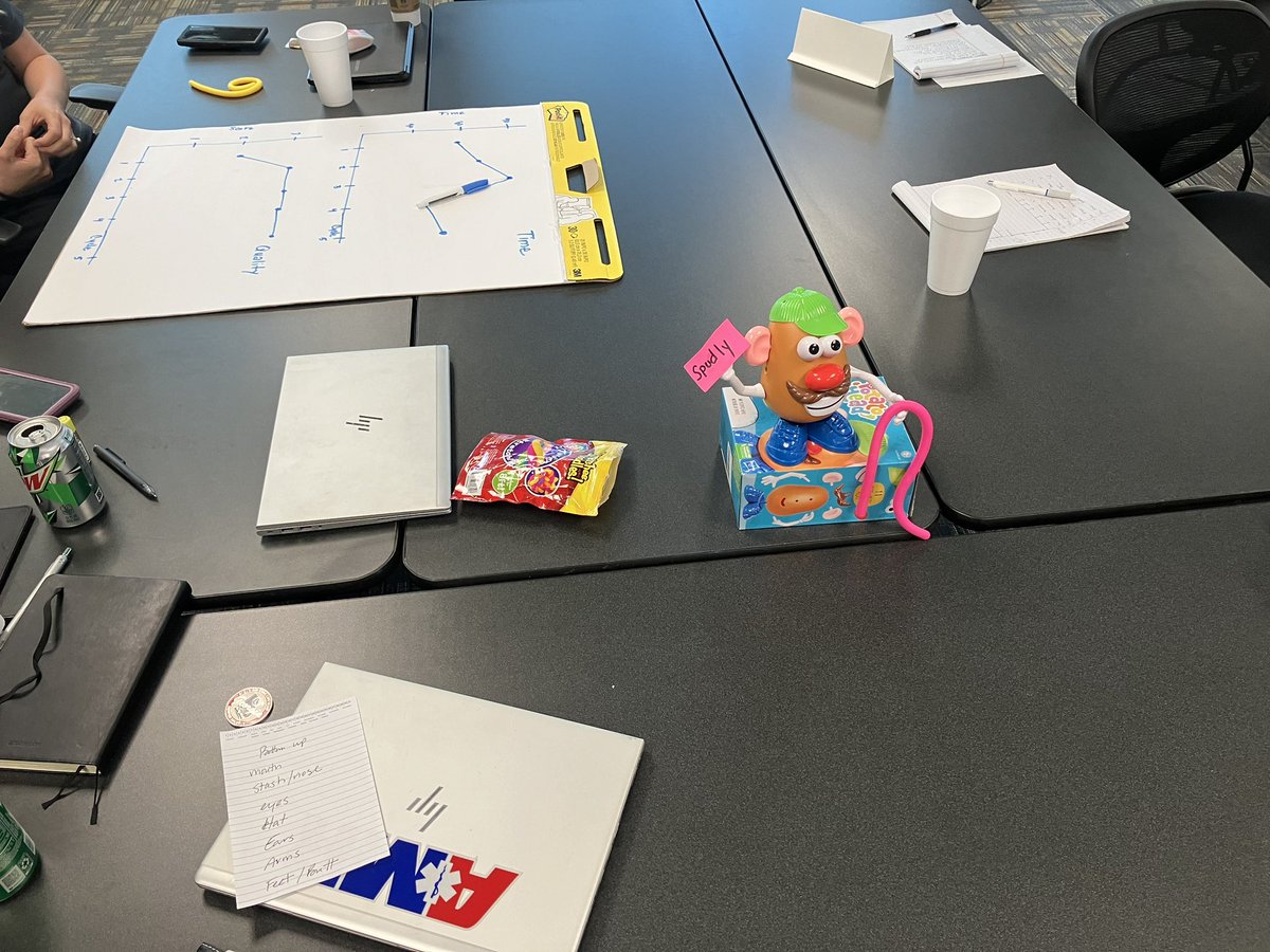 QIPunks's tweet image. So much fun!  Doing the @DaveWilliamsATX PDSA Simulation with the AEL Educator group.  Incredible learning and palpable enthusiasm in the room as we practice iterative improvement.