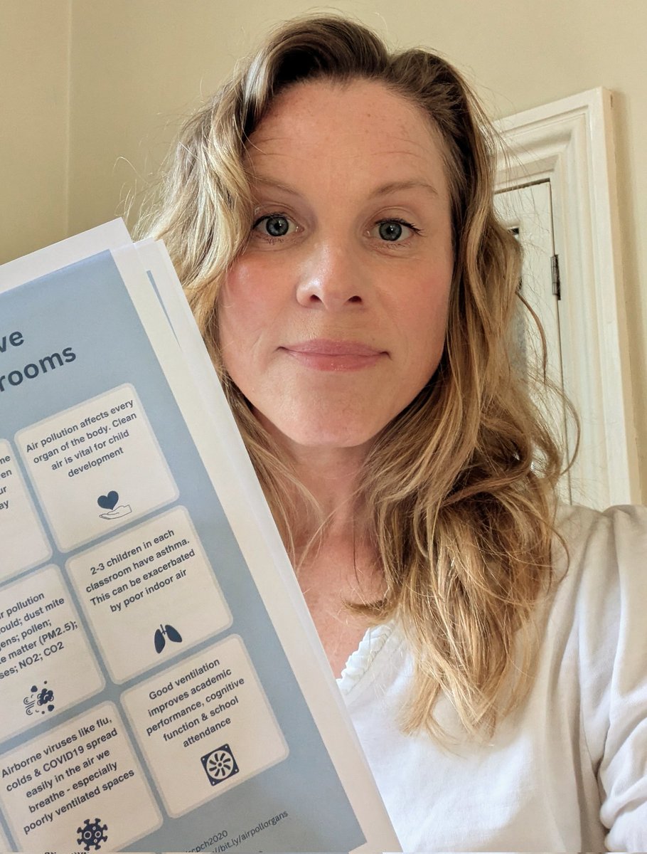 Just printing off copies of our poster on Clean Air in Classrooms. They will be displayed in our kids' schools &amp; get thrust into the hands of parents at my next demo.. 

If you want a copy for your classroom, let me know. #CleanAirDay