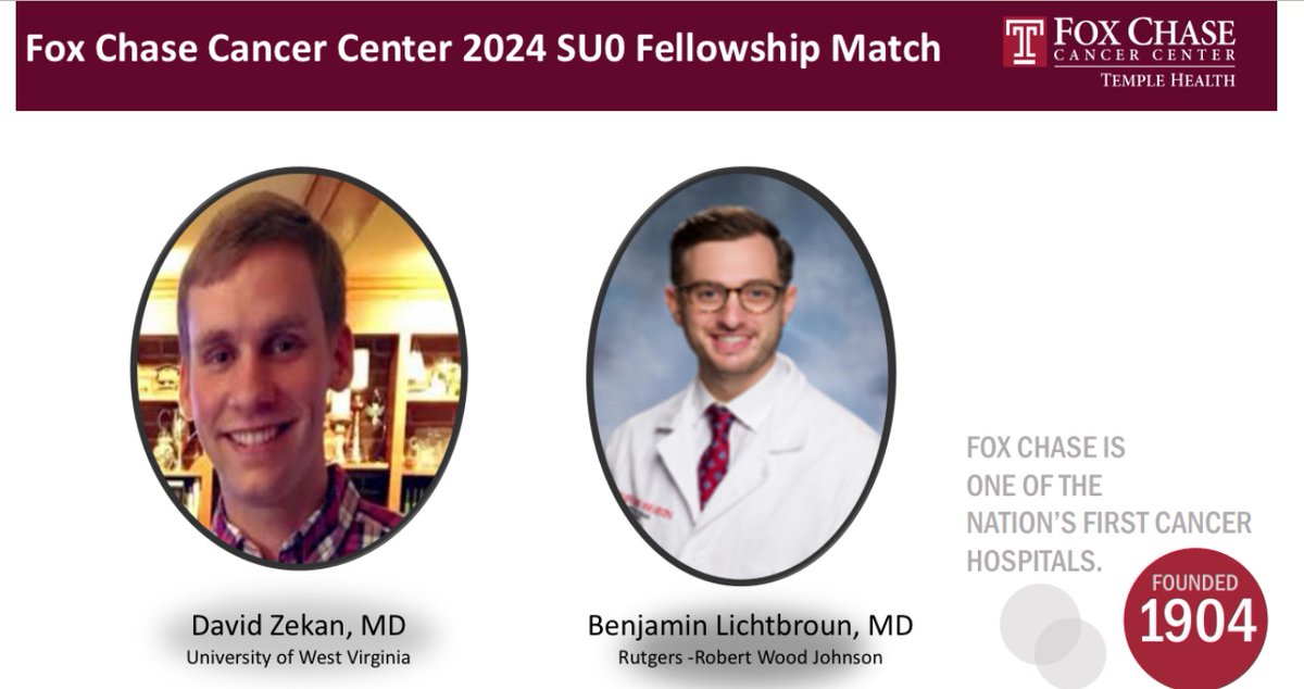 Andres Correa (@urocorrea) on Twitter photo We at <a href="/FCUroOnc/">Fox Chase Cancer Center Department of Urology</a> are thrilled to announce our 2024 Match Class. <a href="/zekan_david/">David Zekan, MD</a> <a href="/lichtbroun/">Ben Lichtbroun, MD</a> welcome to the <a href="/FoxChaseCancer/">Fox Chase Cancer Center</a> family.
Congratulations to all who matched today. The <a href="/SUO_YUO/">YUO</a> future is bright. <a href="/dytcmd/">@dytcmd.bsky.social</a> <a href="/RandallsPlaque/">Randall Lee MD</a> <a href="/WangDoctorMD/">Robert S Wang</a> @domillima <a href="/cumar_shiv/">Shivi Cumarasamy</a> We at <a href="/FCUroOnc/">Fox Chase Cancer Center Department of Urology</a> are thrilled to announce our 2024 Match Class. <a href="/zekan_david/">David Zekan, MD</a> <a href="/lichtbroun/">Ben Lichtbroun, MD</a> welcome to the <a href="/FoxChaseCancer/">Fox Chase Cancer Center</a> family.
Congratulations to all who matched today. The <a href="/SUO_YUO/">YUO</a> future is bright. <a href="/dytcmd/">@dytcmd.bsky.social</a> <a href="/RandallsPlaque/">Randall Lee MD</a> <a href="/WangDoctorMD/">Robert S Wang</a> @domillima <a href="/cumar_shiv/">Shivi Cumarasamy</a>