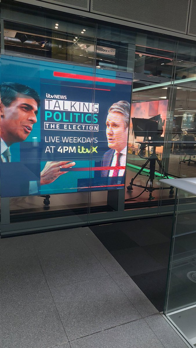 Great to spend the past few weeks in London with the Output team at <a href="/itvnews/">ITV News</a>.

Covering a General Election for a national broadcaster is something I've always wanted to do so very pleased.