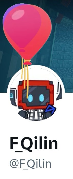 F_Qilin's tweet photo. Why are my balloons BEHIND my profile? https://t.co/rSR0dDv9qN