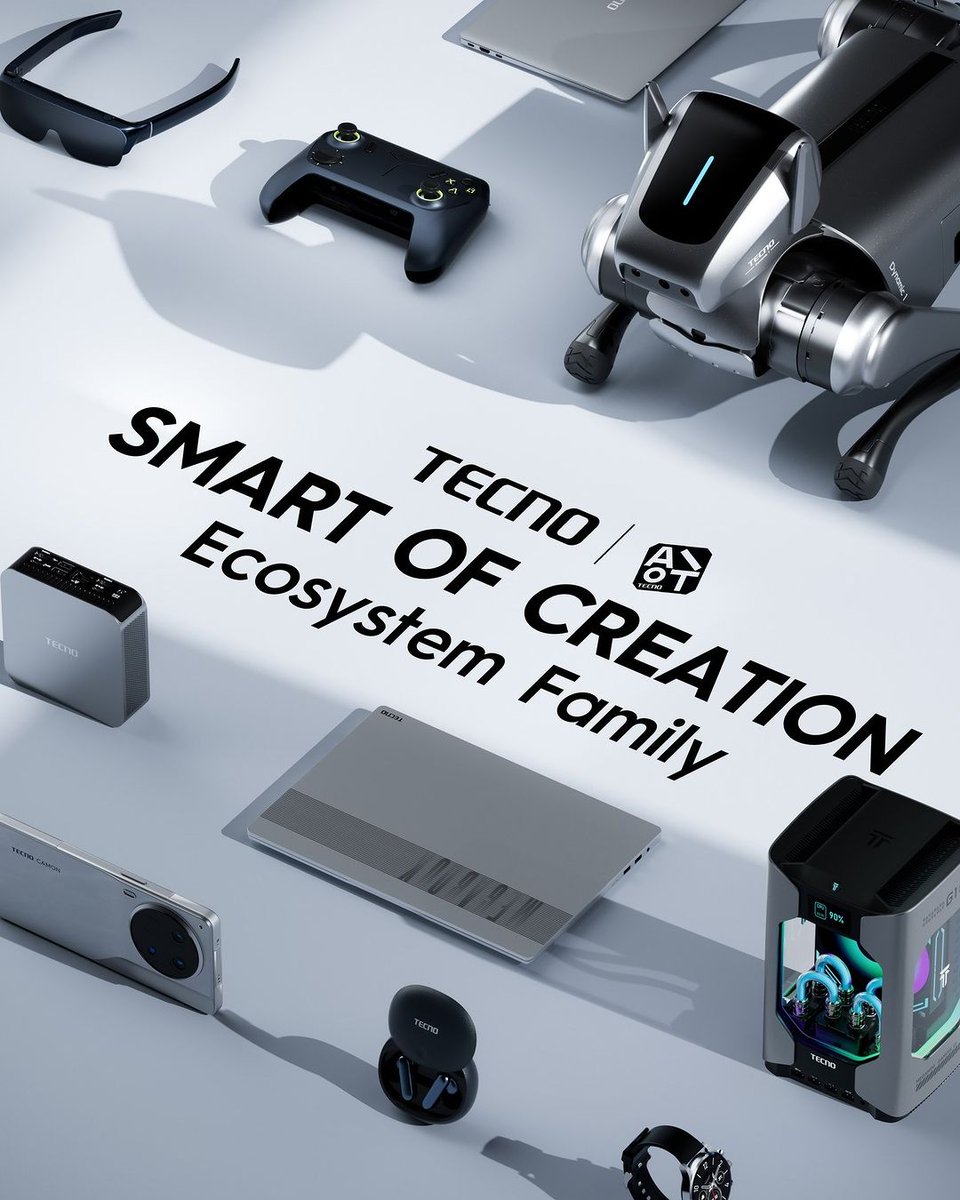 TecnoMobileGH's tweet image. Welcome to TECNO&apos;s expanding AIoT world!

 #ArtificialInternetofThings! 
#TECNOAIoT 
#TECNOEcosystem