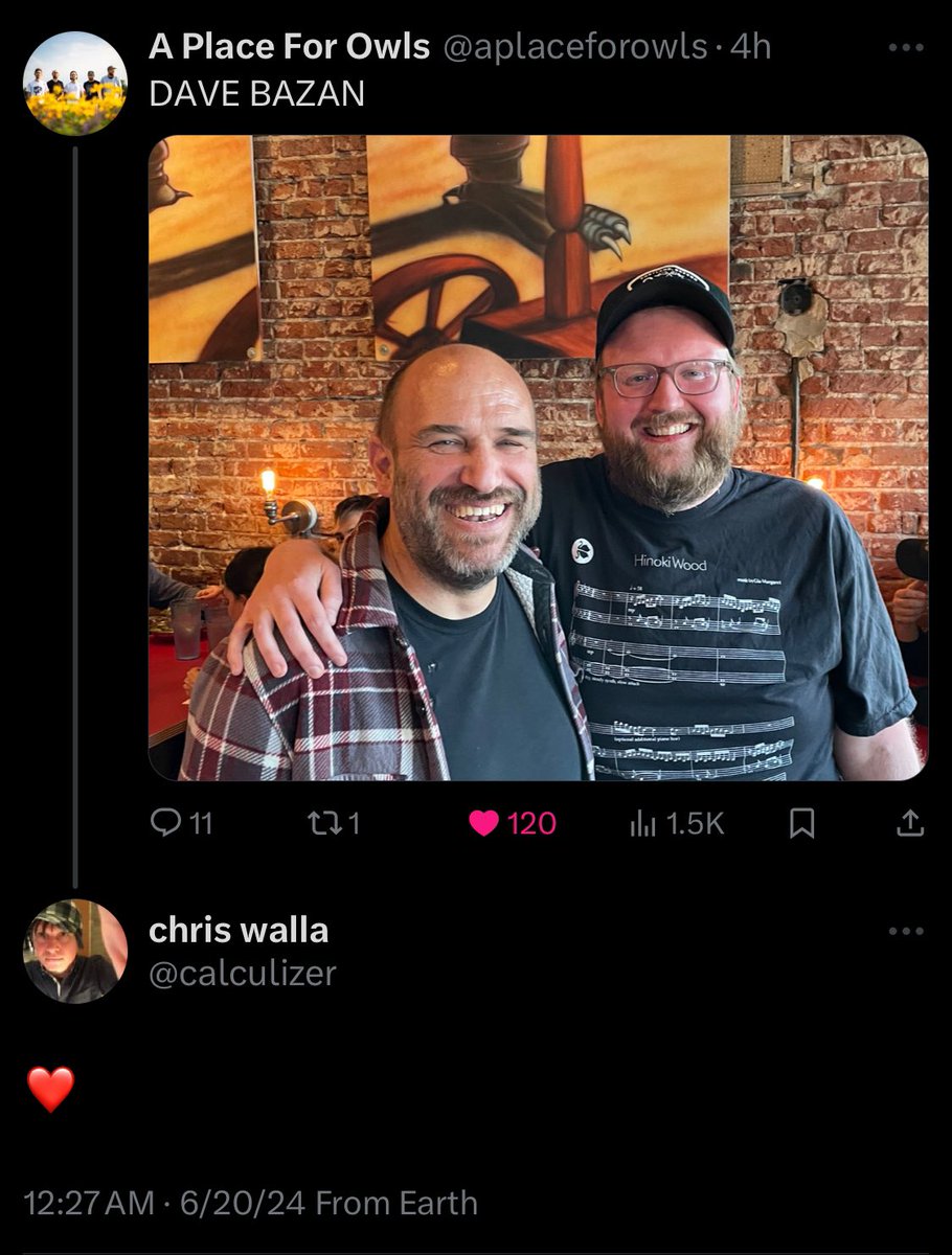 A Place For Owls tweet media