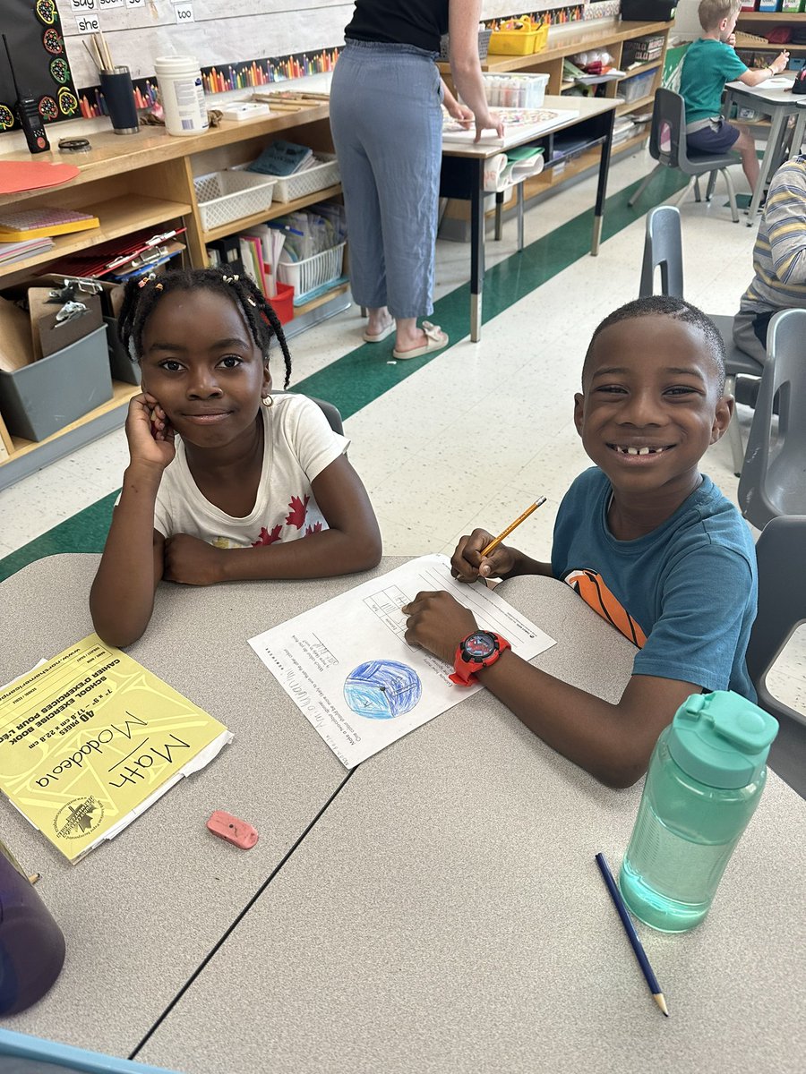 We had some SK friends come visit to check out what Grade 1 Math is all about!