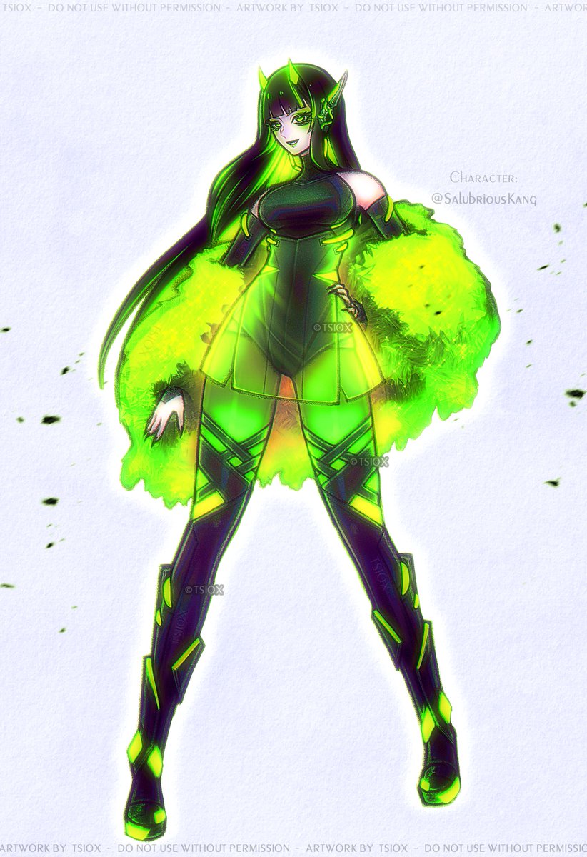 TSIOX's tweet image. Re:Fashion Design Challenge #9: @SalubriousKang 💚