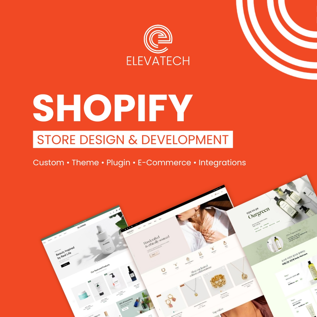 ElevatechSol's tweet image. We speak digital fluently and build
"Killer Shopify Stores" that get you noticed.
---------------
Let's Get You Results | Get a Free Consultation Today!
#Shopify #ShopifyStoreDevelopment #OnlineBusiness #WebsiteDevelopmentServices #WebDevelopment #ElevatechSolutions