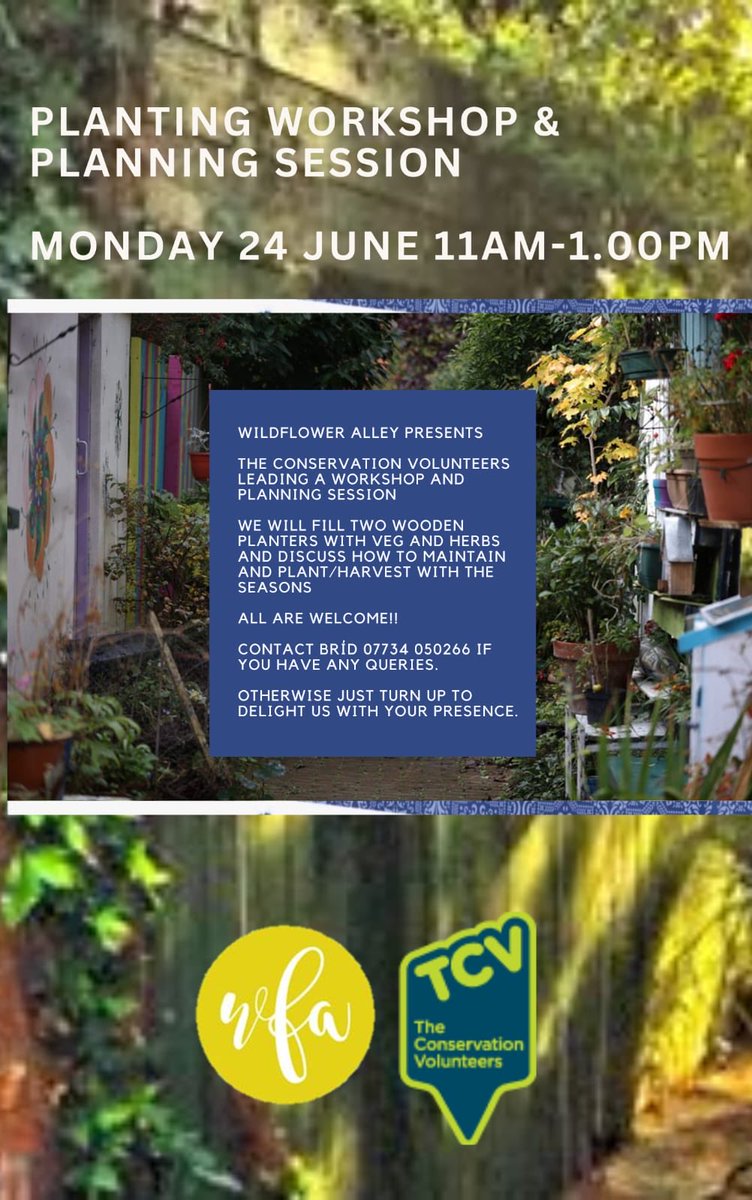 All welcome! And we might get sunshine!