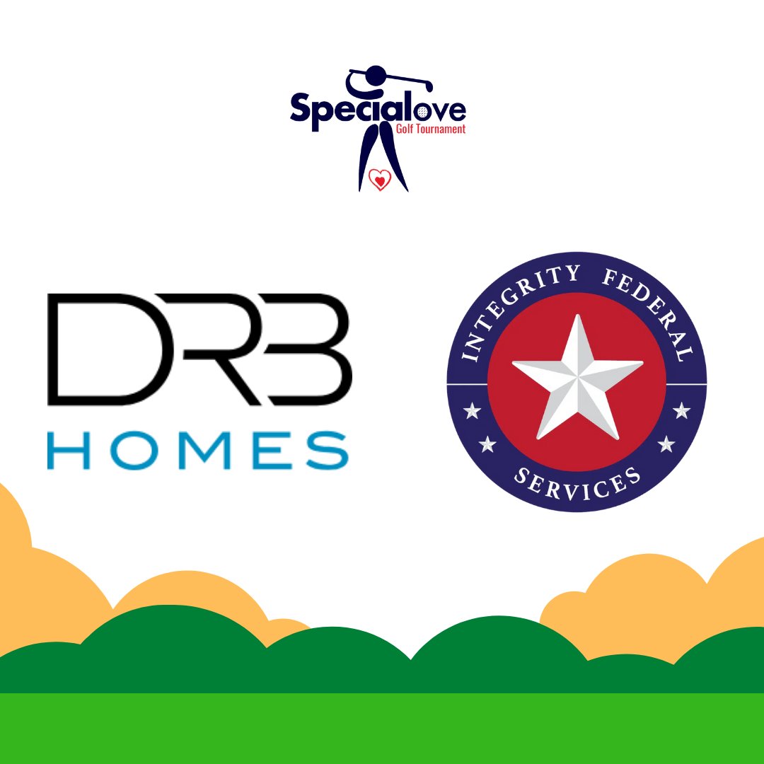Thank you to our Diamond Sponsors - DRB Homes &amp; Integrity Federal Services!

Special Love's Annual Golf Tournament is only 3 days away; and we're gearing up to host a fantastic group of golfers at Rock Harbor Golf Course! #Specialove #CampFantastic #slgolf