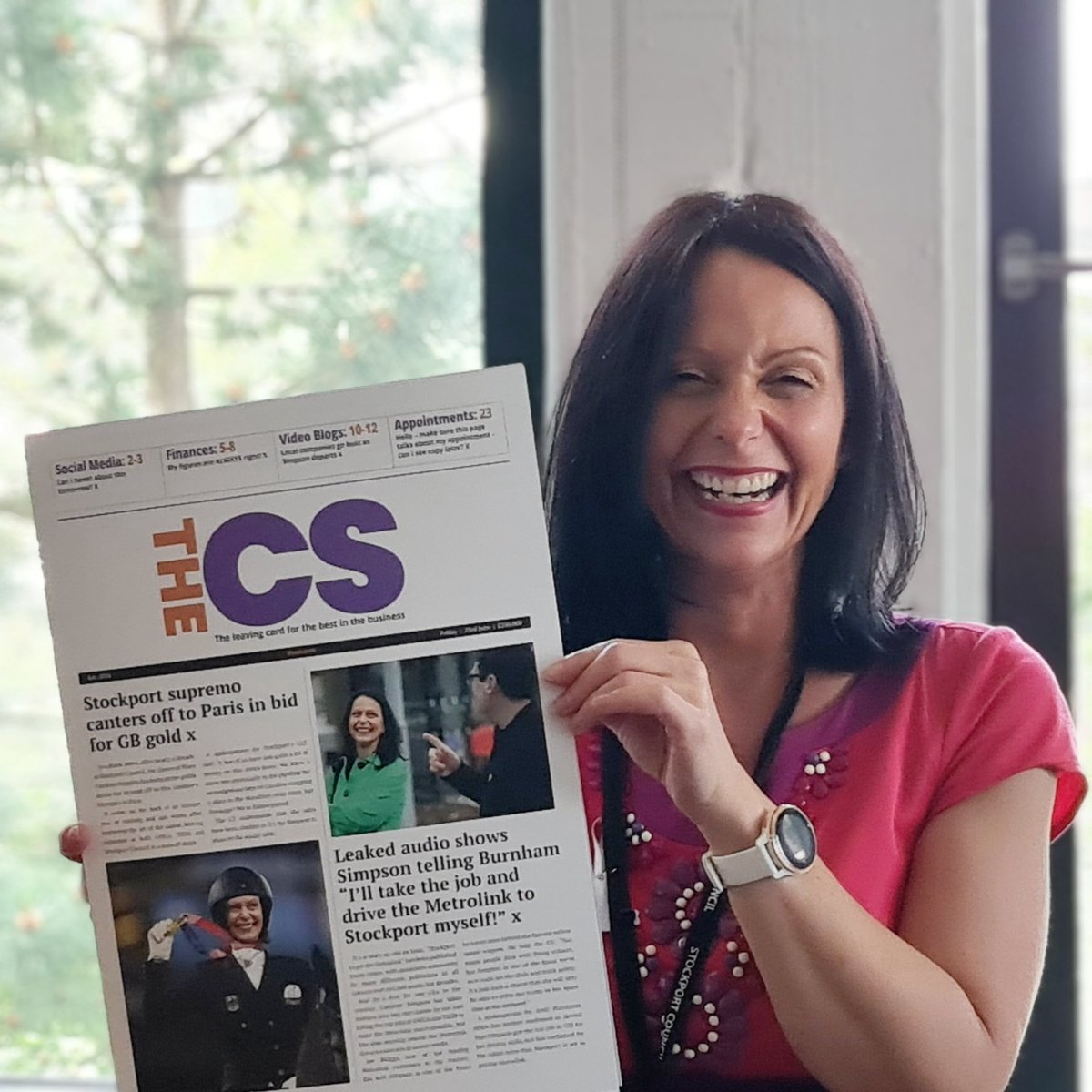 thevoltmeter's tweet image. A day of mixed emotions as Stockport wished farewell and good luck to the brilliant Caroline Simpson @SMBC_chiefexec as she moves on to her exciting new role as CEO at GMCA @greatermcr. We'll really miss your energy, compassion and dedication but wish you all the very best.