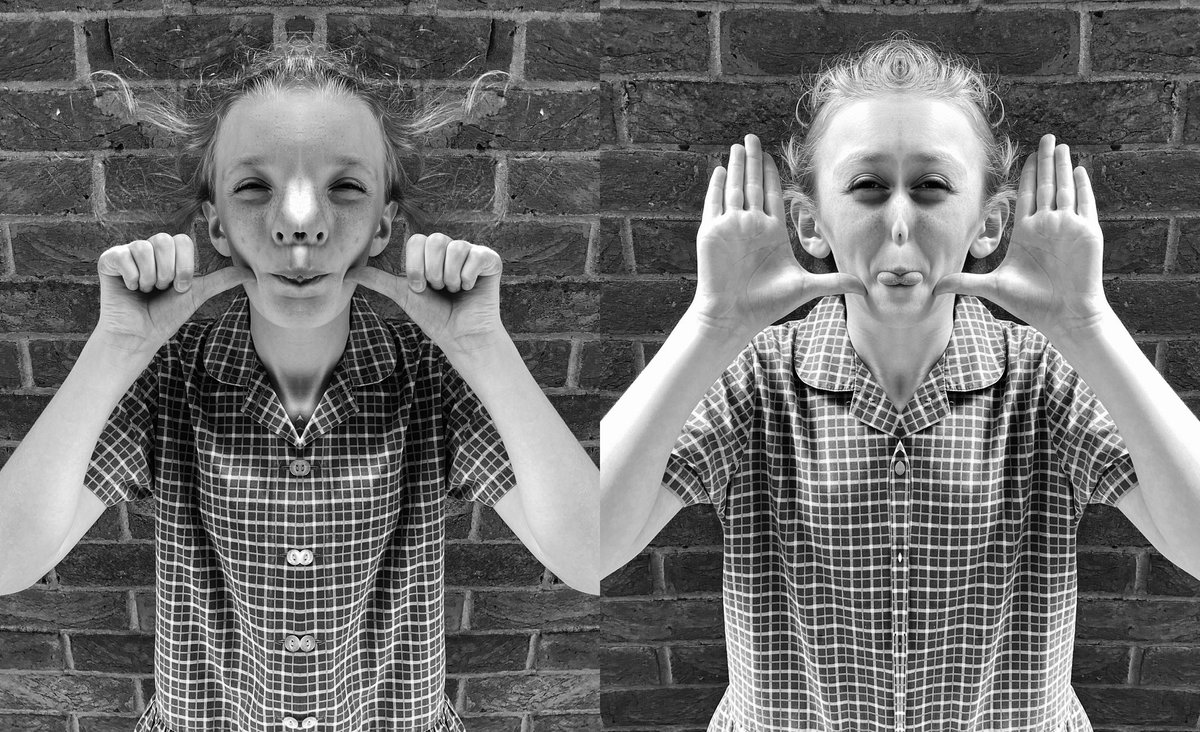 Hilarious results from our Maths lesson on symmetry <a href="/StMargaretsPrep/">St Margaret's Prep Calne</a>. Can you guess which members of Year 4 these are?! #StMargsMaths #IgnitingInterests