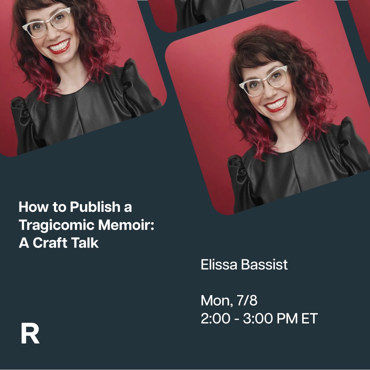 Roundtable (@roundtable_92ny) on Twitter photo Join <a href="/ElissaBassist/">Elissa Bassist</a>, author of Hysterical, for a life-changing talk on selling your memoir! 📚 Get tips on queries, proposals, platforms, finding agents/editors, and more. Plus, pep talks and all your questions answered! #WritingCommunity #PublishingTips
hubs.la/Q02CHn580 Join <a href="/ElissaBassist/">Elissa Bassist</a>, author of Hysterical, for a life-changing talk on selling your memoir! 📚 Get tips on queries, proposals, platforms, finding agents/editors, and more. Plus, pep talks and all your questions answered! #WritingCommunity #PublishingTips
hubs.la/Q02CHn580