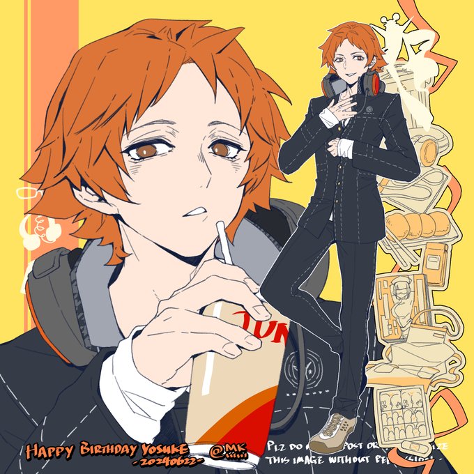 ハッピーバースデー 
#花村陽介誕生祭 #花村陽介生誕祭 
#花村陽介 #ペルソナ 