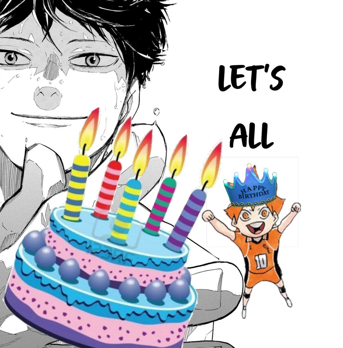 Happy birthday hinata shoyo, u are so real to me
