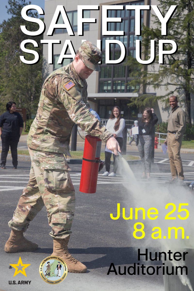Join us for the NSSC Safety StandUp on Tuesday, June 25, 2024 from 8 a.m. to 12:30 p.m. This important event includes fire safety and extinguisher training, compressed gas cylinder training, boating and watercraft safety inspections, and motorcycle safety training.