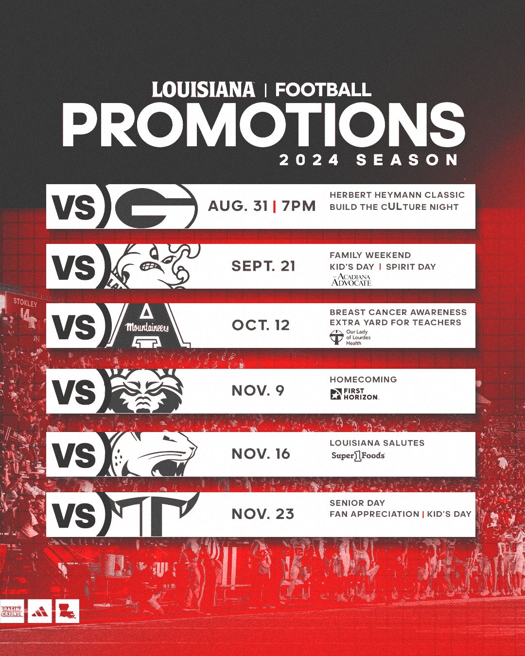 louisiana-ragin-cajuns-football-on-x-for-ragin-cajuns-football-are-set-for-the-2024-season-https-t-co-npcddws8da-geauxcajuns-culture-https-t-co-vktonsqm4x-x