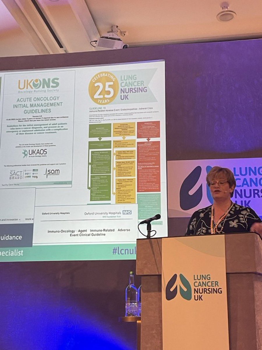 What an excellent Day 1 of the UK Lung cancer nurses conference. Inspiring presentations <a href="/LCN_UK/">Lung Cancer Nursing UK</a> <a href="/FrimleyHealth/">Frimley Health NHS Foundation Trust 💙</a> <a href="/UKONSmember/">UKONS</a> <a href="/ParamPangali/">Param Pangali 🌈 💙💚</a> <a href="/rlzcd/">Rebecca Kirby</a>