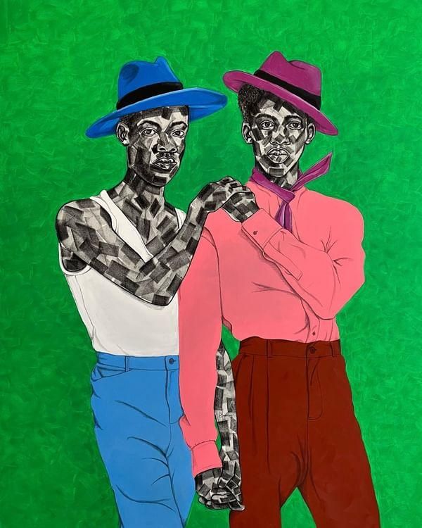 🎨Paintings by David Kofi Amoateng.  @kofiamoateng_art

#blackart #art #afroart #acrylicpainting #dopeart #africanart #viral #finearts #afroart #artwork #realism #paintings #oilpainting #artcollector #contemporaryart #artgallery #itsArtsthetic #aesthetic #trending