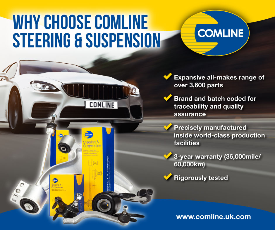 Unparalleled precision for a smoother ride with Comline's steering &amp; suspension solutions. 🛠️ Comline keeps you firmly on the road, no matter where your journey takes you! 💙