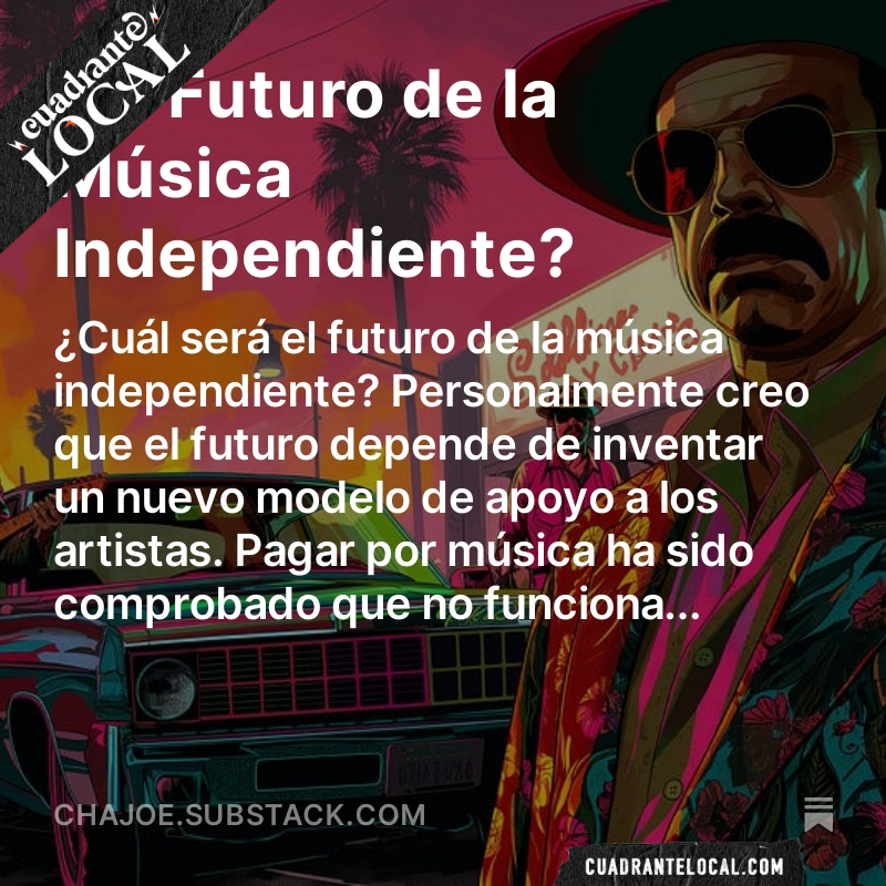 CuadranteLocal's tweet image. 📢 ¿El Futuro de la Música Independiente? #Noticia publicada en #CuadranteLocal 🔗 cuadrantelocal.com/noticias/el-fu…