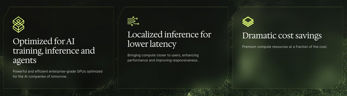 AethirCloud's tweet photo. Aethir has the power to scale up your AI applications 

Whether you’re refining complex algorithms, processing vast datasets, or interfacing with end users in real-time, Aethir’s solution enables the next phase of development for AI applications.

https://t.co/2CMxAfyYlP