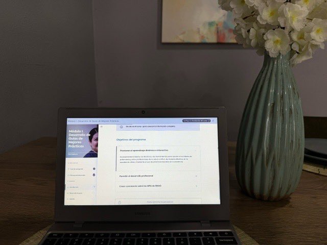 bpsochristusmx's tweet image. Nuestras enfermeras y enfermeros se encuentran trabajando en línea su curso de “Formación Champions; implementación BPG’s RNAO” desde Mi Espacio CHRISTUS desde sus oficinas y hogares💜

¡Estamos llegando a cada lugar de México! #BPSO #BPSOMÉXICO @RNAO @DorisGrinspun @mruizchavez1