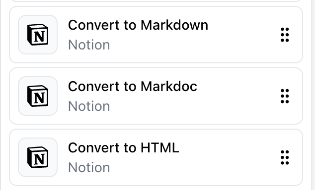 We also have "Notion to Blog"

#buildinpublic #notion