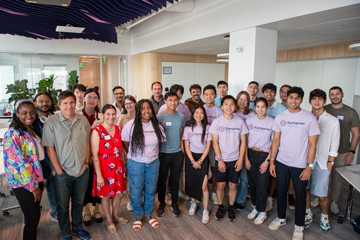 Kempner Institute at Harvard University (@kempnerinst) on Twitter photo Our first cohort of KRANIUM <a href="/Harvard/">Harvard University</a> undergrads is here! Learn more about this intensive summer research program, the students, their mentors, and their projects: bit.ly/3VPXzDd #AI #NeuroAI #ML Our first cohort of KRANIUM <a href="/Harvard/">Harvard University</a> undergrads is here! Learn more about this intensive summer research program, the students, their mentors, and their projects: bit.ly/3VPXzDd #AI #NeuroAI #ML