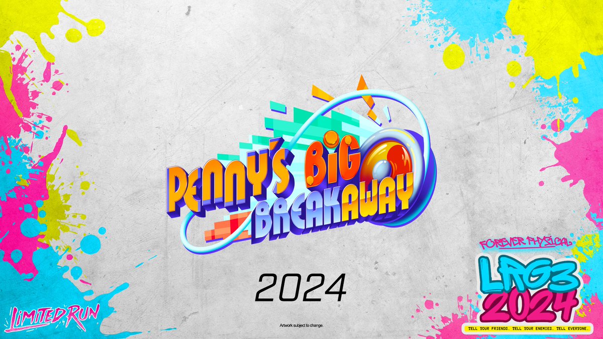 <a href="/Csmashvrs/">C-Smash VRS New Dimension</a> Ready. Set. YO! Join Penny &amp; Yo-Yo in a kinetic 3D-platformer!

Penny's Big Breakaway will get an LRG physical release later this year! 🪀