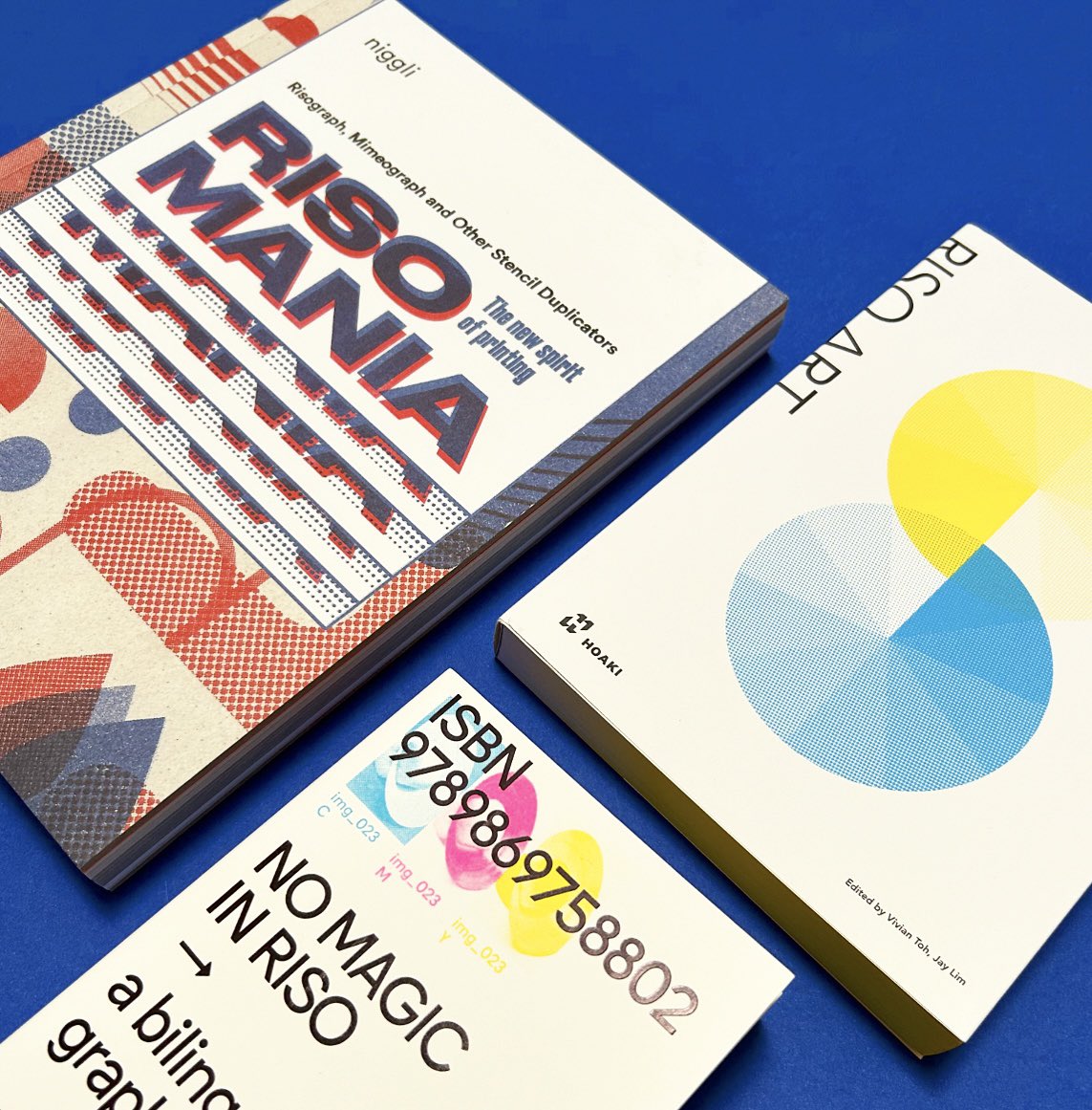 Counterprint's tweet photo. 👀 Nice selection is RISO-based books going out today! Links below👇 https://t.co/1QR0eSENgK