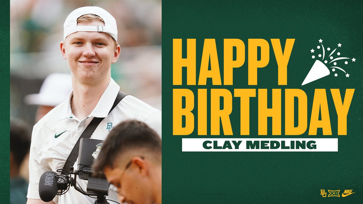 Happy Birthday, <a href="/ClayMedling/">Clay Medling</a>!

#SicEm