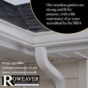 Roweaverdevelop's tweet image. Introducing our revolutionary Seamless Aluminium Gutters! 🌟 Say goodbye to leaks and maintenance headaches with this sleek, joint-free system, delivering unbeatable quality and peace of mind.  Discover the future of guttering today! #SeamlessGutters #MaintenanceFree 🏡🌈