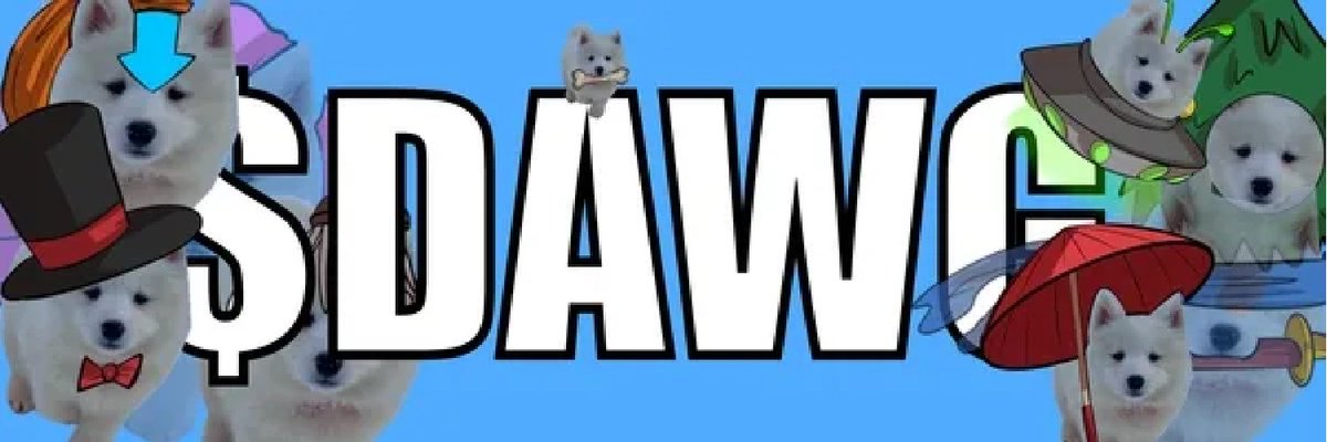 topdawgcto's tweet photo. DEV OUT COMMUNITY IN!!!

Website : https://t.co/cf4VhRRTUa
Telegram : https://t.co/39Zj5zkqUR

CA : DAWGhbGiAQXX5z69678vX9hyQDKKkq347HGfsDqVETAX

Dexscreener update : https://t.co/Kanh6nAc5Q https://t.co/T0v3T1DcRW
