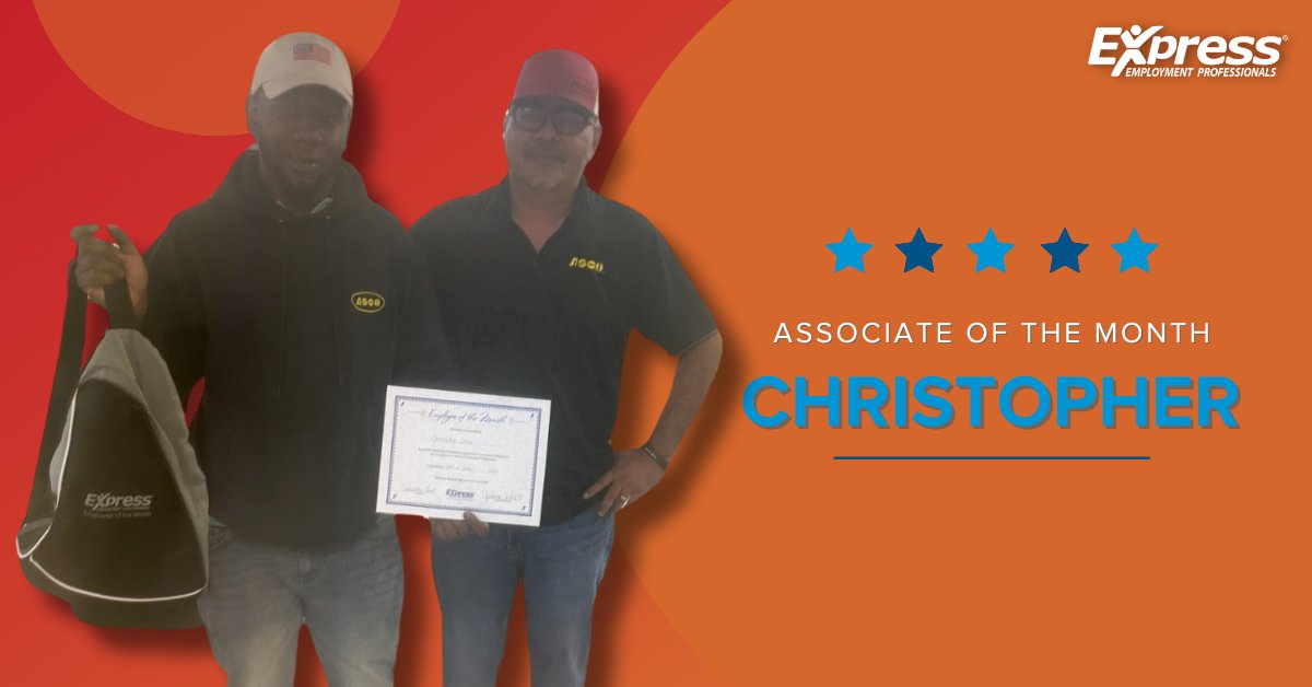 🎉 Congratulations to our May Employees of the Month! 🎉
We are thrilled to recognize our exceptional Administrative and Skilled Trades Employees of the Month, Maribel and Christopher! Your hard work and dedication make all the difference, and we couldn’t do it without you....